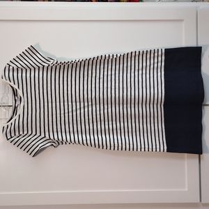 Boden short sleeve striped dress